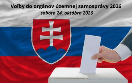 voľby do orgánov územnej samosprávy 2026 voľby do orgánov územnej samosprávy 2026