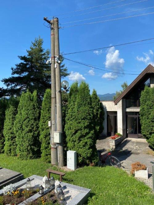 projekt kamerový systém na miestnom cintoríne